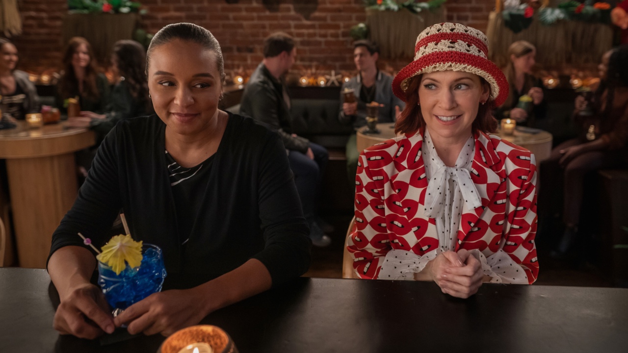 Kaya and Elsbeth having a drink with Carra Patterson's return in Season 3x03