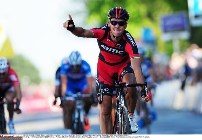 Philippe Gilbert wins Brabantse Pijl for the second time in his career
