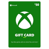 Microsoft Xbox Gift Card: buy $49.99, get $7.50 with code XBOX at Amazon