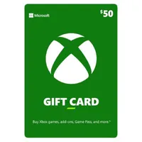 Microsoft Xbox Gift Card: buy $49.99, get $7.50 with code XBOX at Amazon