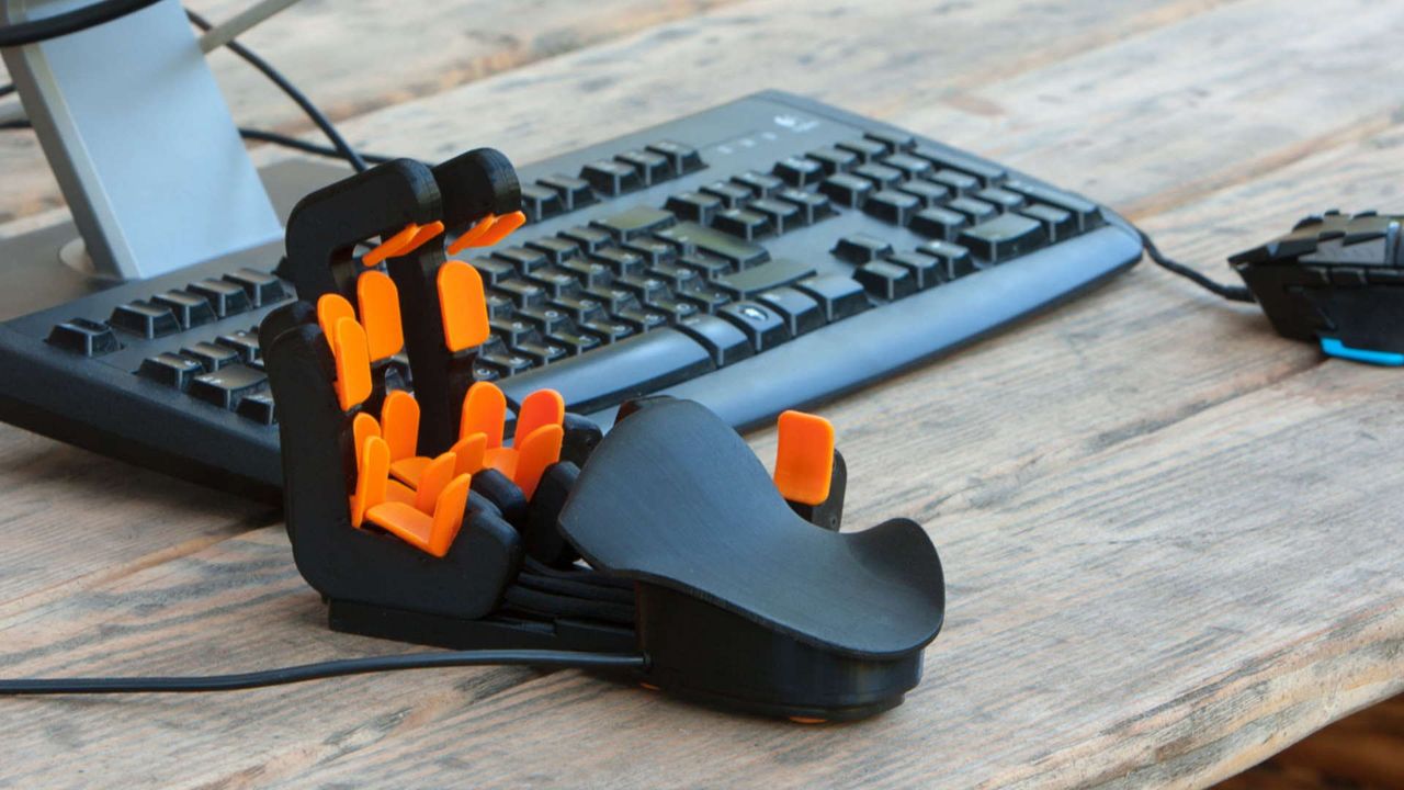 Watch Azeron's awesome monkey-hand gaming keypad get made, by