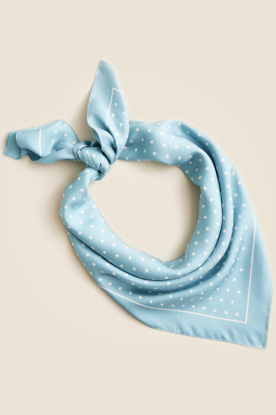 J.Crew, Oversized Silk Bandana