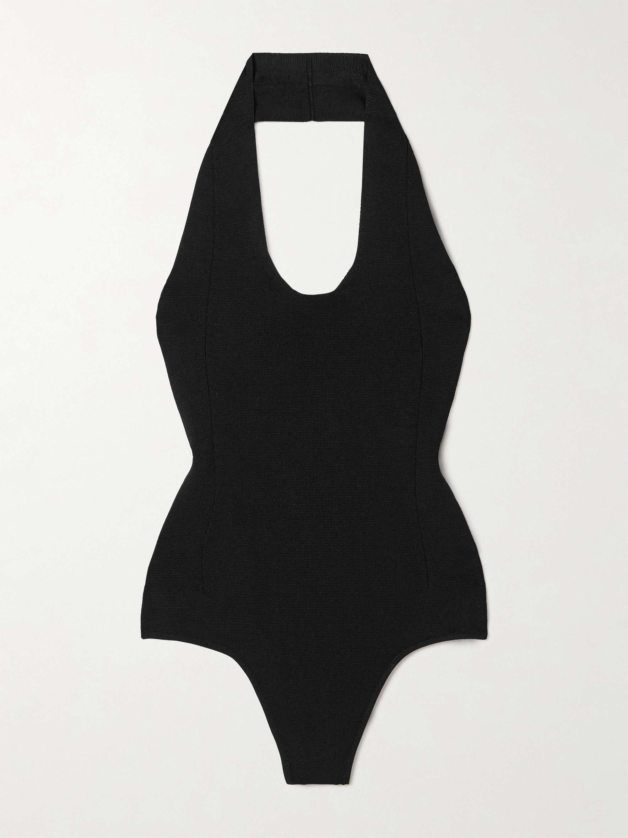 Toto Stretch-Knit Halterneck Bodysuit