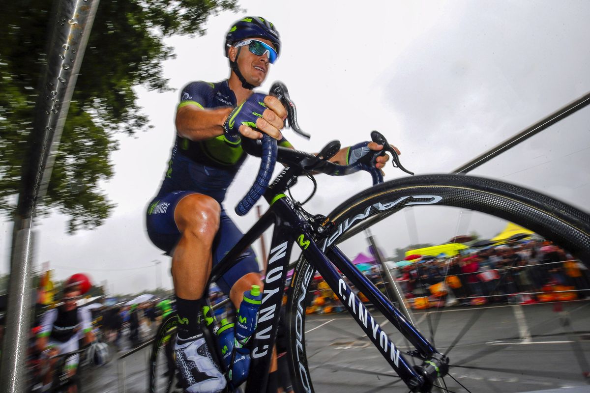 Carlos Betancur on stage 12 of the Tour de France