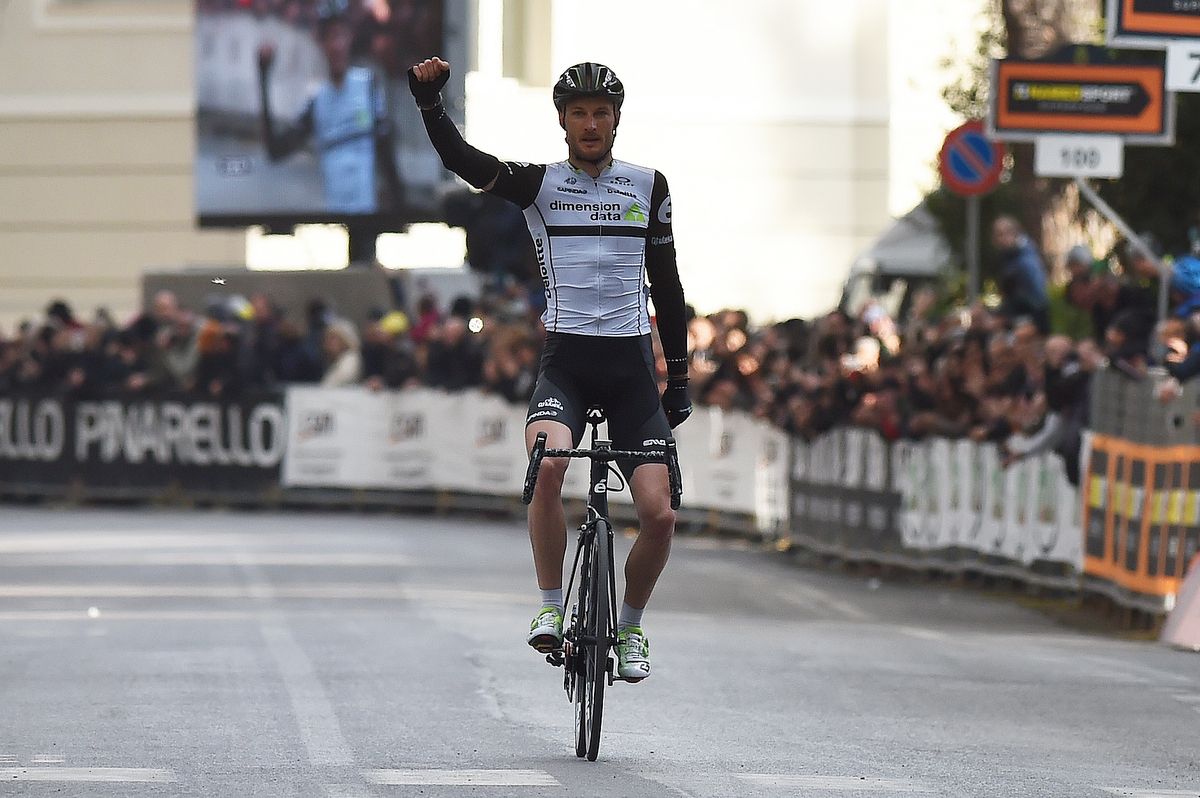 Stephen Cummings (Dimension Data) celebrates his win