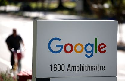Google headquarters in California. 