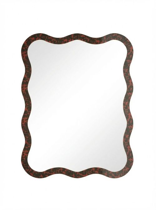 Tortoiseshell Scallop Wall Mirror