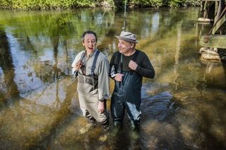 Paul Whitehouse and Bob Mortimer in Mortimer and Whitehouse: Gone Fishing