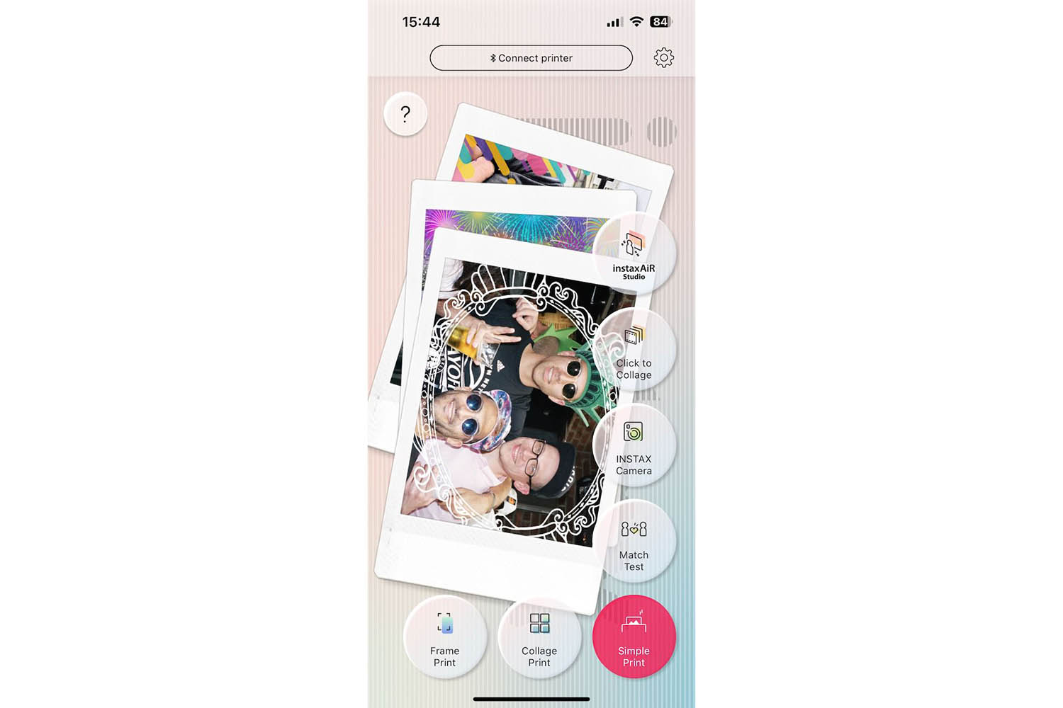 Instax mini Link app