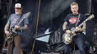 Brent Hinds and Bill Kelliher of Mastodon