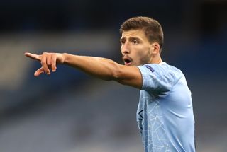 Manchester City’s defender Ruben Dias