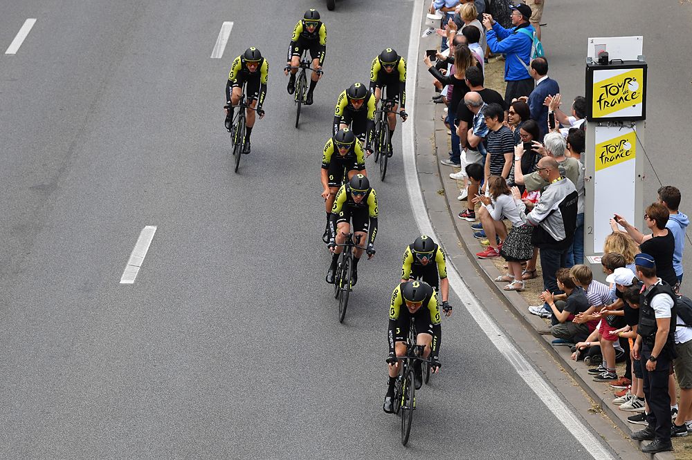 Adam Yates and Mitchelton-Scott at the Tour de France