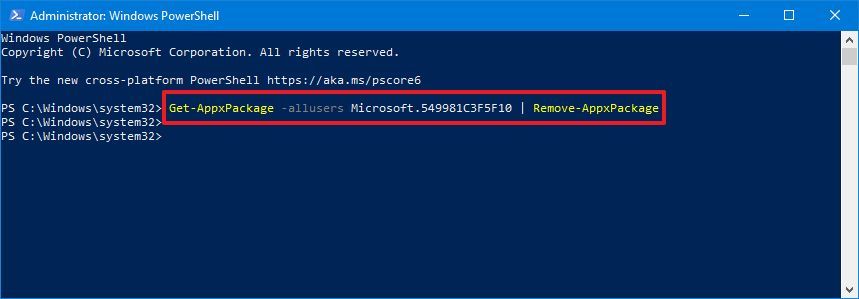 Powershell uninstall. Powershell uninstall