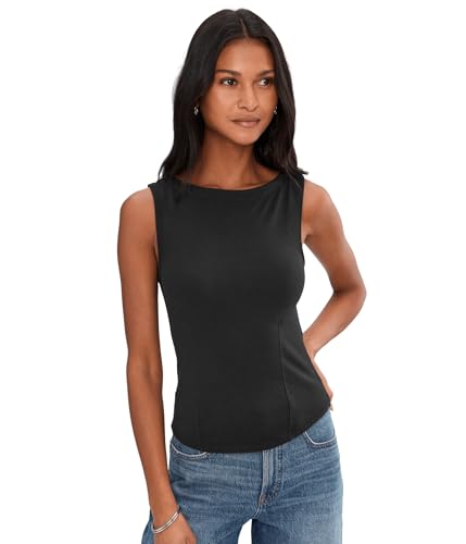 Free People Womens Iconic Tank Black Small