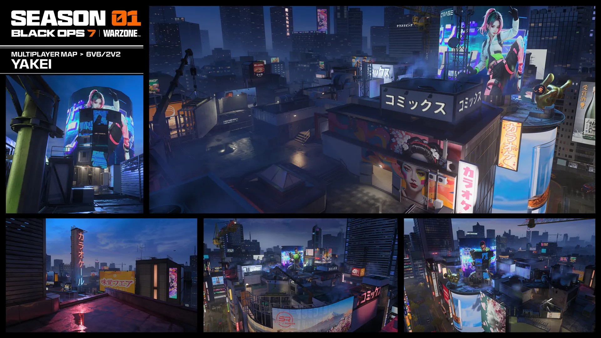 Black Ops 7 Season One maps.