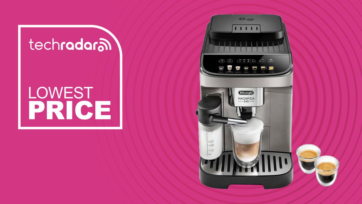 The luxurious De'Longhi Magnifica Evo coffee machine is back to its record-low price
