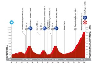 Stage profile of the 2024 Vuelta a Espana