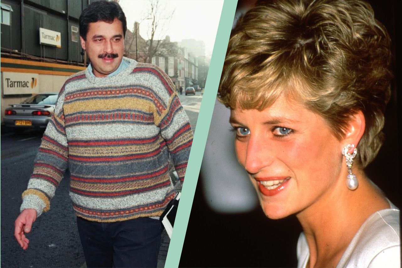 Princess Diana&#039;s former partner Hasnat Khan, and Princess Diana