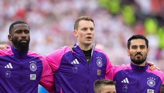 Germany trio Antonio Rudiger, Manuel Neuer and Ilkay Gundogan at Euro 2024