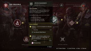 Destiny 2 iron banner challenges for season of the witch