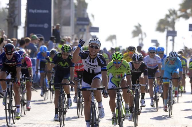 Marcel Kittel (Giant Shimano) wins stage 2 of the Dubai Tour