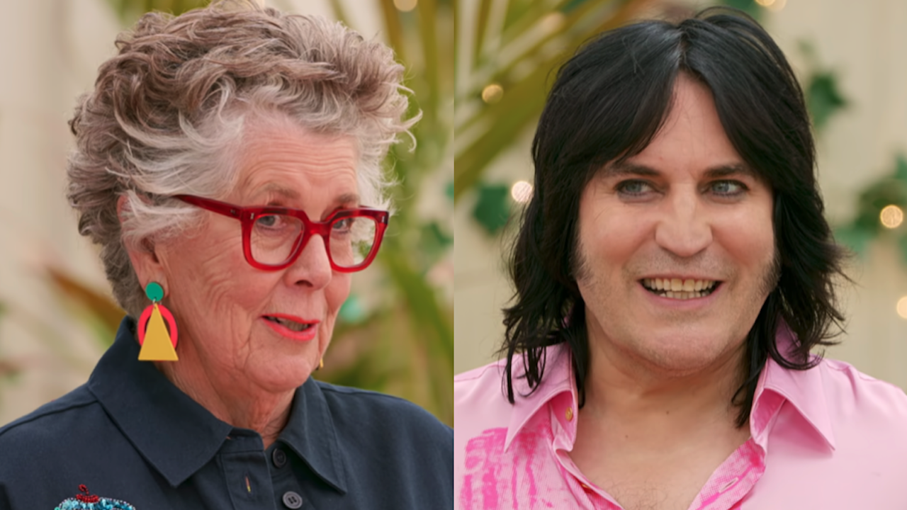 Noel Fielding van Great British Bake Off verbreekt de stilte nadat ieders favoriete drankminnende rechter zijn vertrek aankondigt