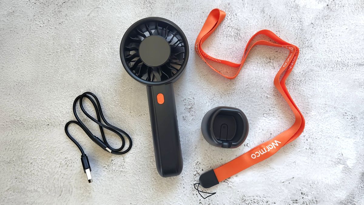 Warmco fan with accessories