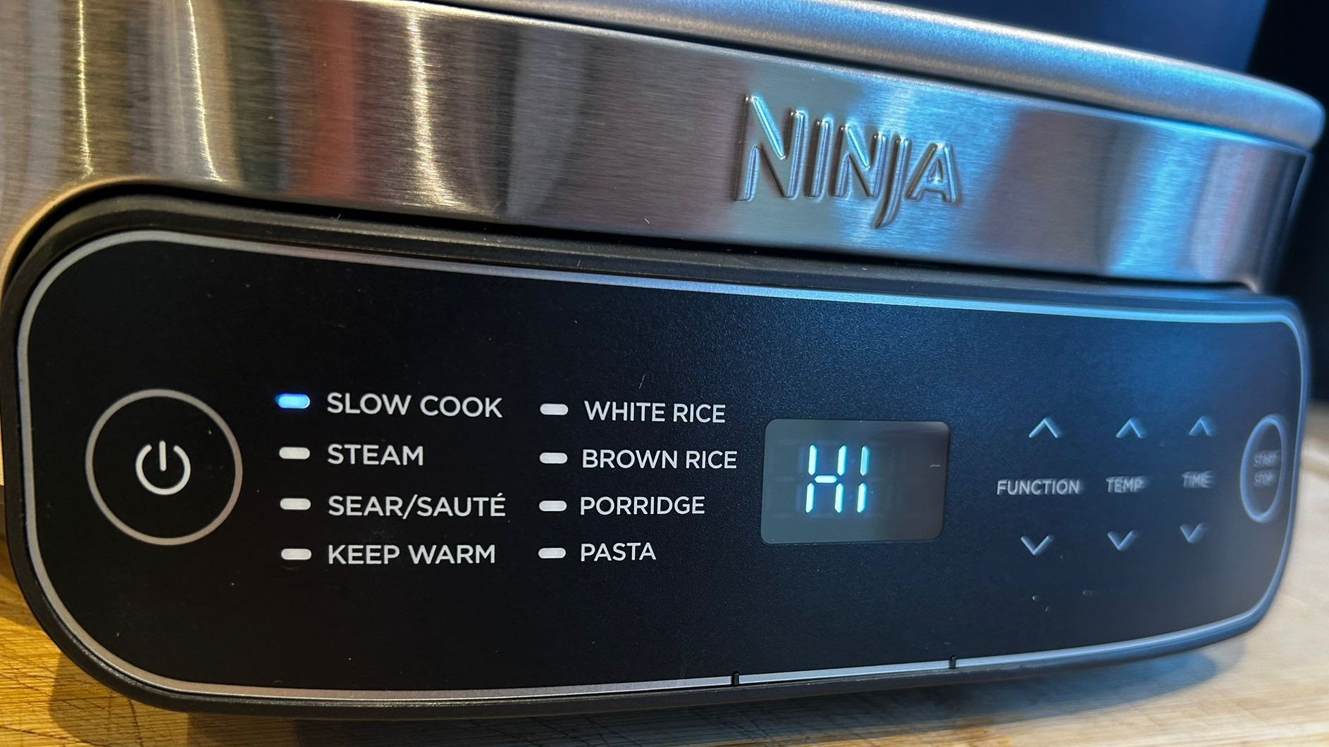 Ninja Foodi PossibleCooker control panel