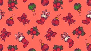 A free Christmas vector pattern