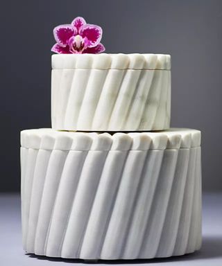 Marble Jewelry Box against a gray background.