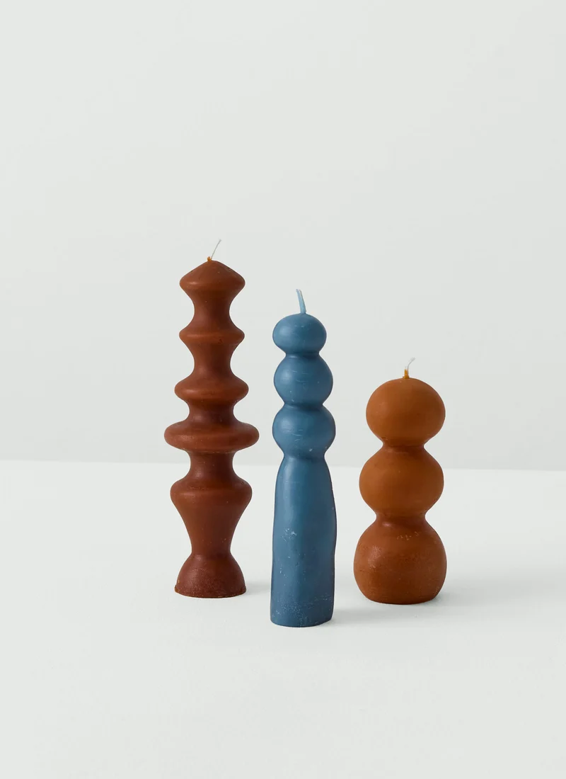 TOAST, Soma Sculptural Beeswax Candle | Terracotta