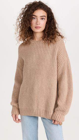 ANINE BING Sydney Crew Sweater