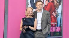 Pamela Anderson and Liam Neeson