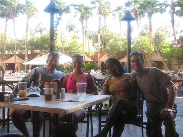 I had lunch with my new American pals