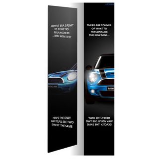 Mini banner adverts