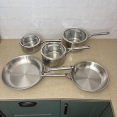 Testing Ninja's stainless steel EverClad pan set 