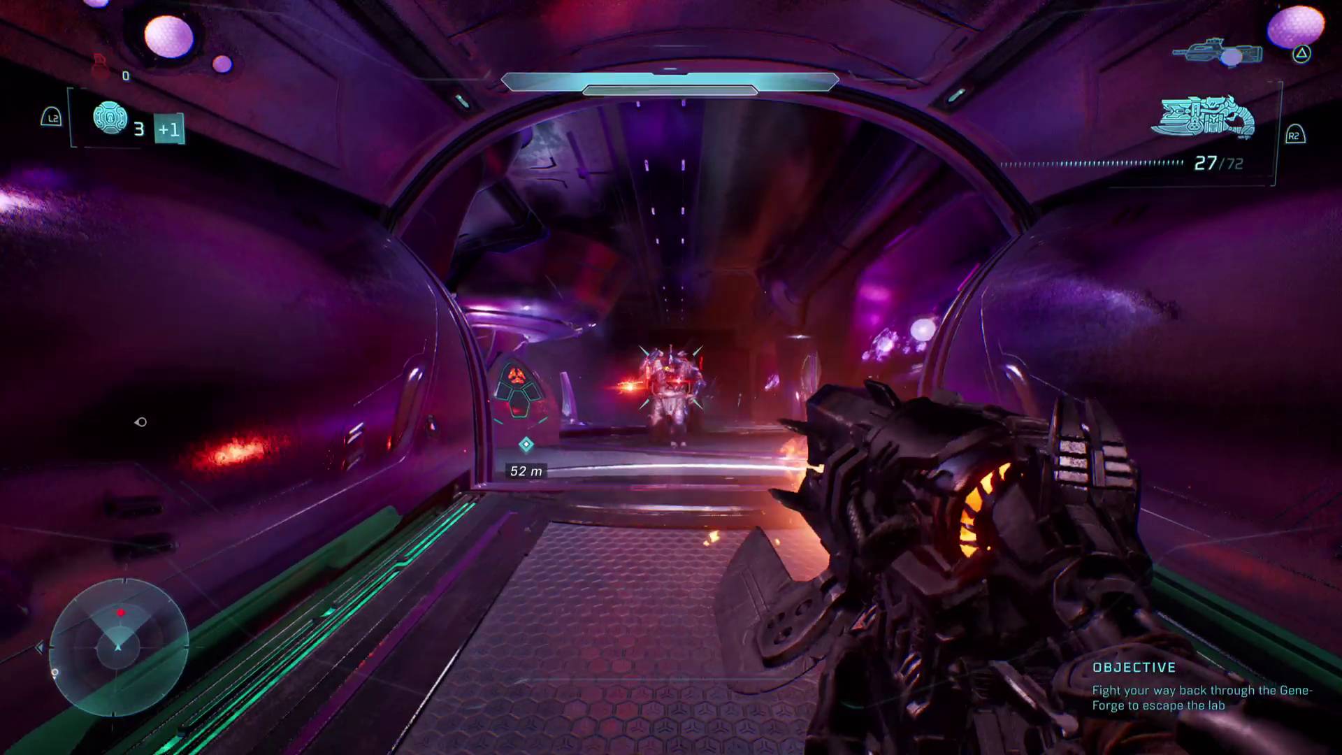 Halo Campaign Evolved change, player shooting brute in new mission with a new brute spiker weapon