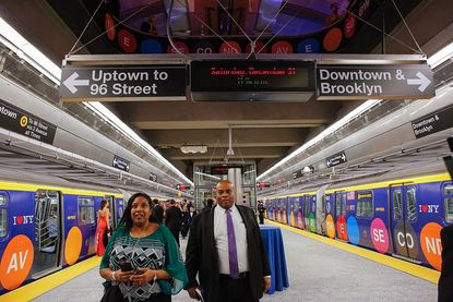 The 2nd Ave. NYC subway line opens for business