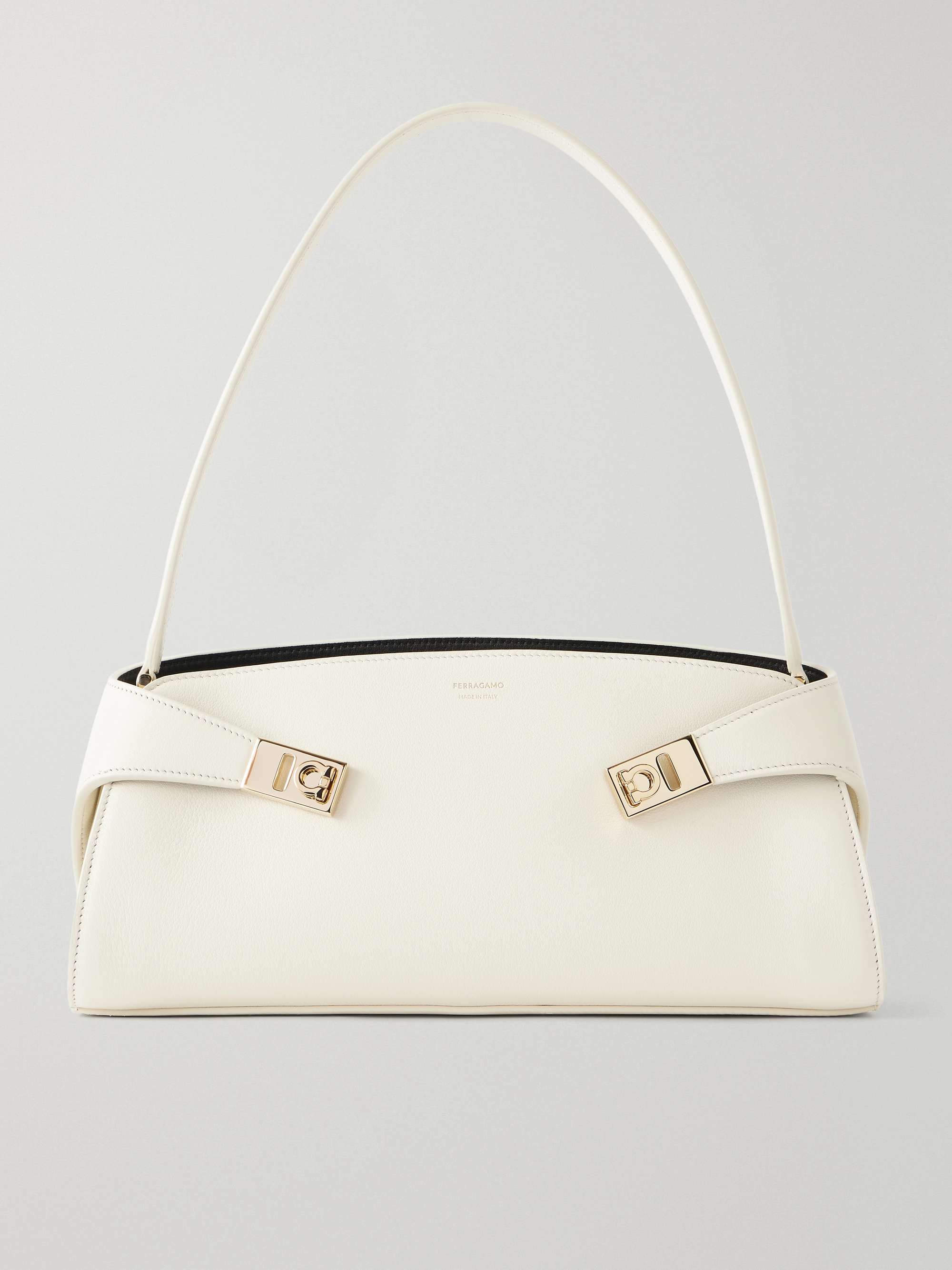 Hug Leather Shoulder Bag