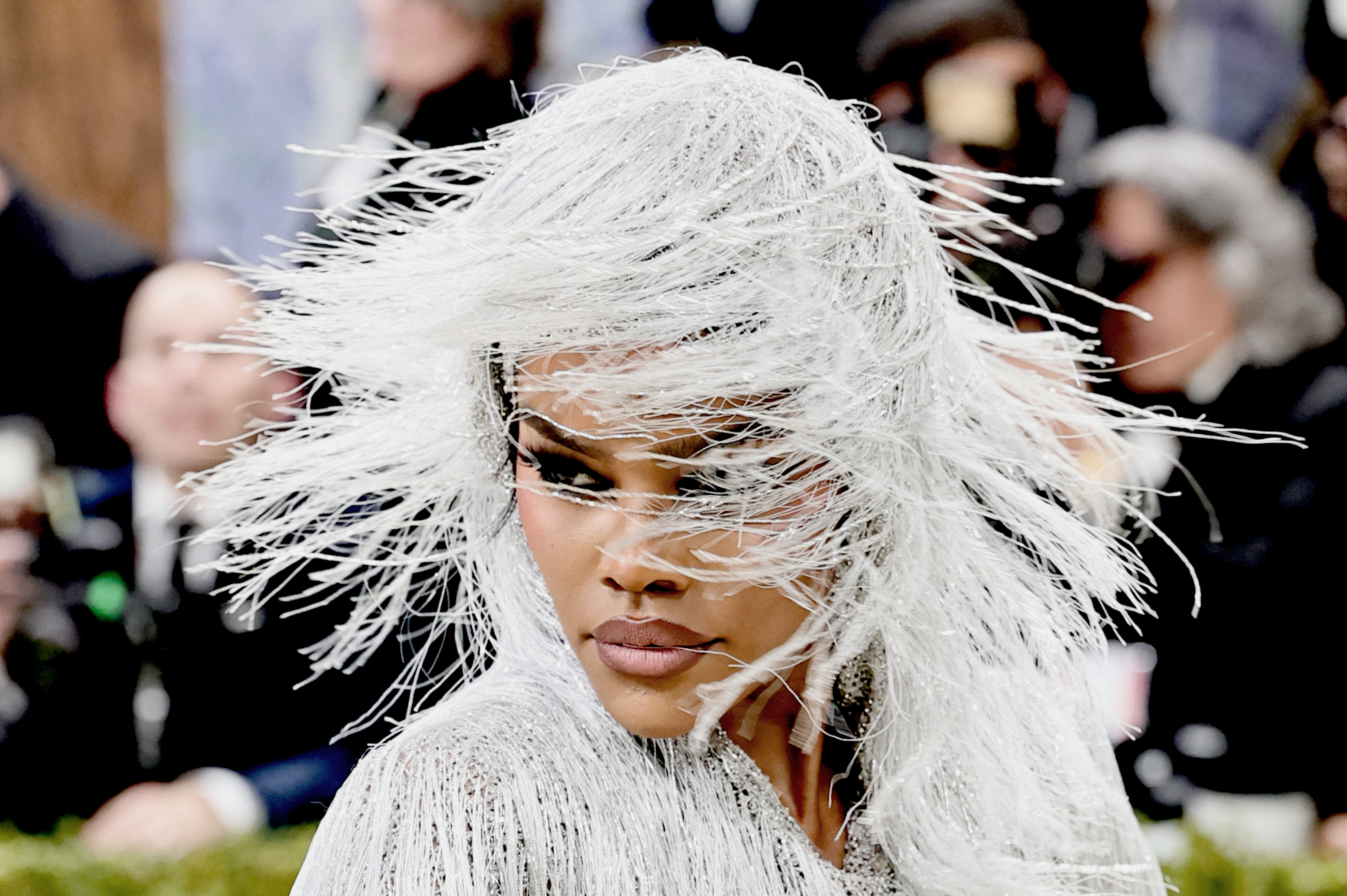 Teyana Taylor attends the 2026 Met Gala celebrating "Costume Art" at the Metropolitan Museum of Art on May 04, 2026 in New York City.