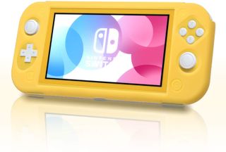 Echzove Nintendo Switch Lite Silicone Case Yellow
