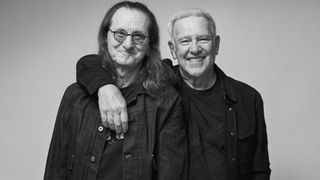 Geddy Lee (left) and Alex Lifeson