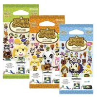 Animal Crossing amiibo card packs - Series 1 &nbsp;|&nbsp;&pound;3.49 at Nintendo UKSeries 2: &pound;3.49 at Nintendo UKSeries 3: &pound;3.49 at Nintendo UKSeries 5: &pound;3.49 at Nintendo UK