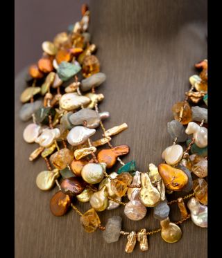 shell and stone necklace
