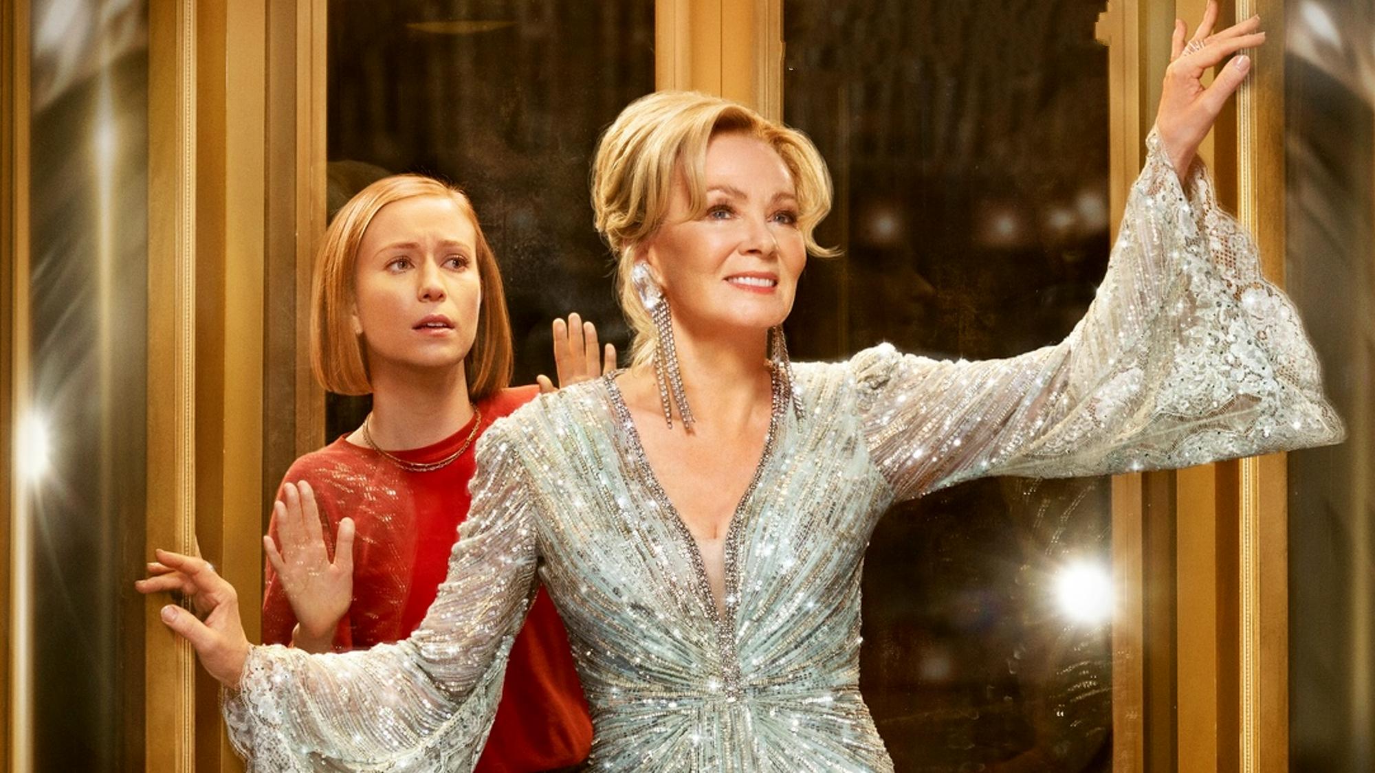 Hannah Einbinder and Jean Smart in Hacks season 3 poster