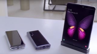 Samsung square foldable phone (2020)