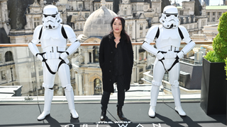 Director Deborah Chow attends the "Obi-Wan Kenobi" photocall at the Corinthia Hotel London on May 12, 2022 in London, England