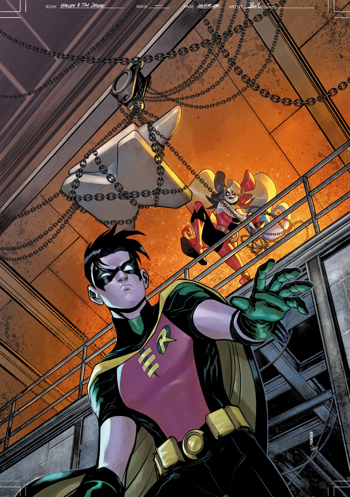 Tim Drake: Robin #1 Harley Quinn 30th anniversary variant