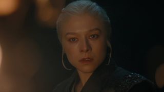 Emma D'Arcy as Queen Rhaenyra Targaryen in House of the Dragon season 3