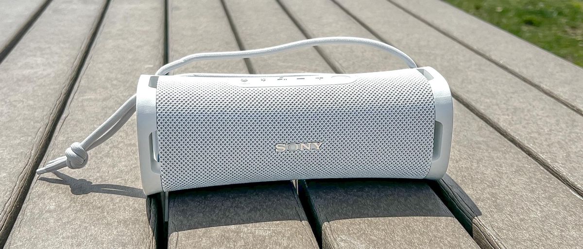 Sony ULT Field 1 speakers outside